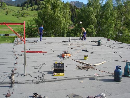 Oprava strechy budovy ZŠ