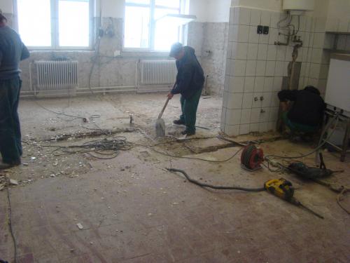 Rekonštrukcia obecnej kuchyne